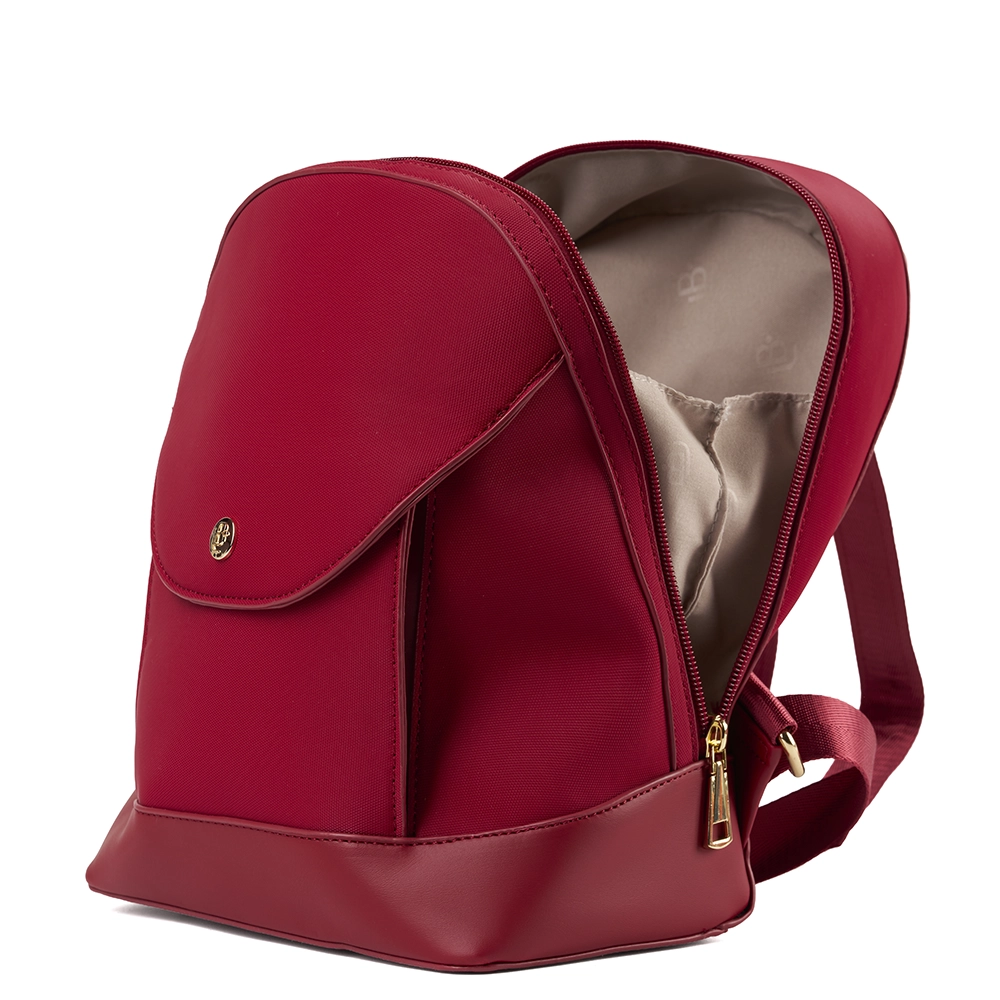 Bolso LB Tipo Mochila Cristina Burgundy