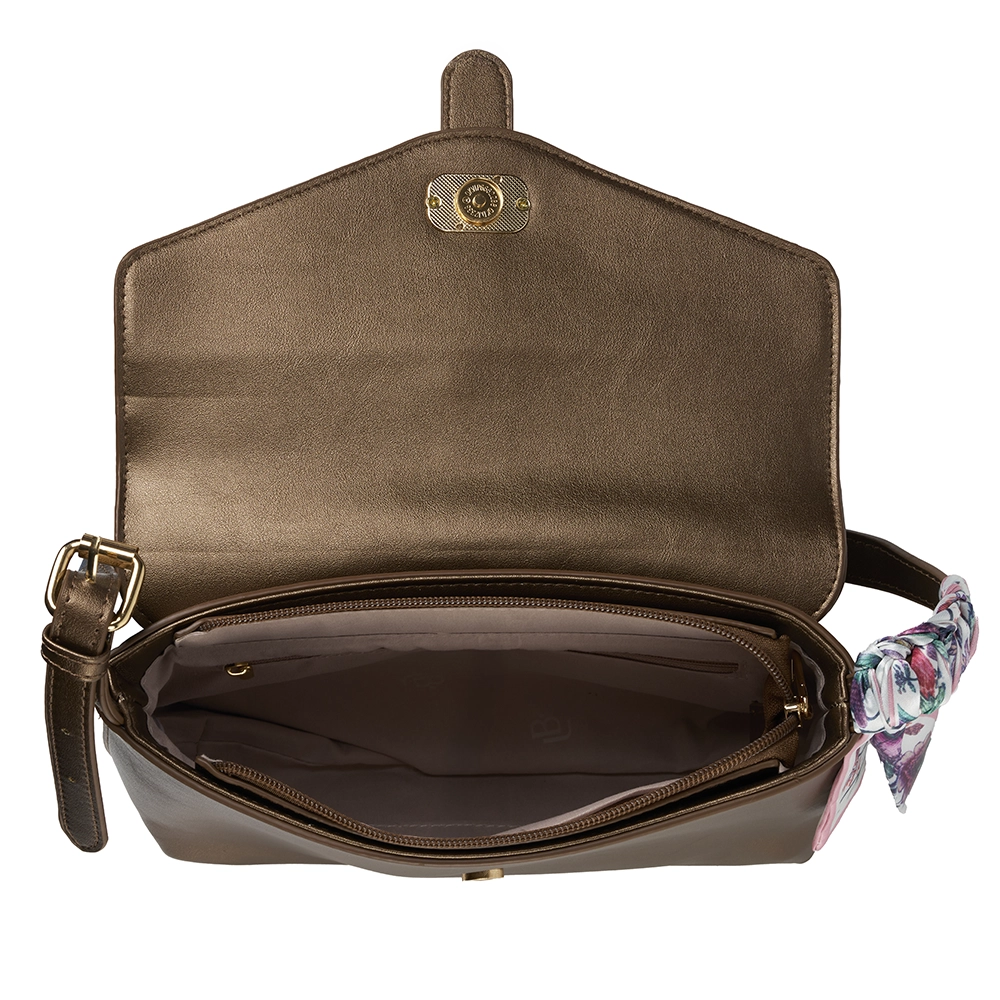 Bolso LB Tipo Bandolero Cafe Nacarado