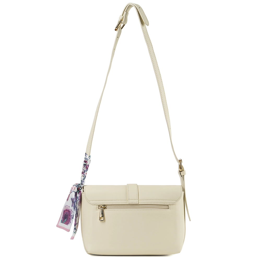 Bolso LB Tipo Bandolero Suzeth Crema