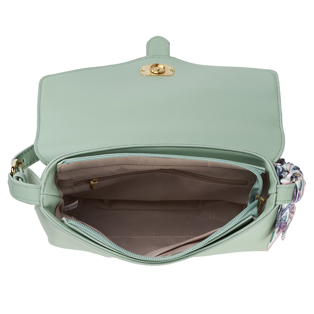 Bolso LB Tipo Bandolero Suzeth Verde Aqua