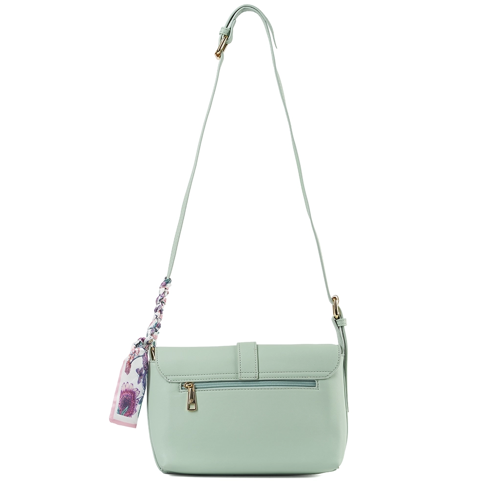 Bolso LB Tipo Bandolero Suzeth Verde Aqua