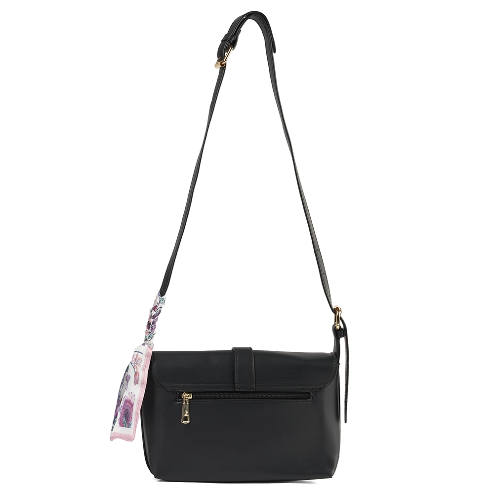 Bolso LB Tipo Bandolero Suzeth Negro