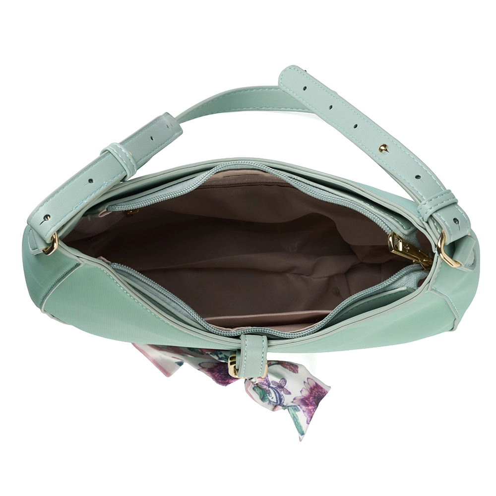 Bolso LB Tipo Baguette Alejandra Aqua