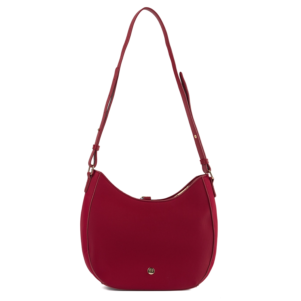 Bolso LB Tipo Baguette Alejandra Burgundy