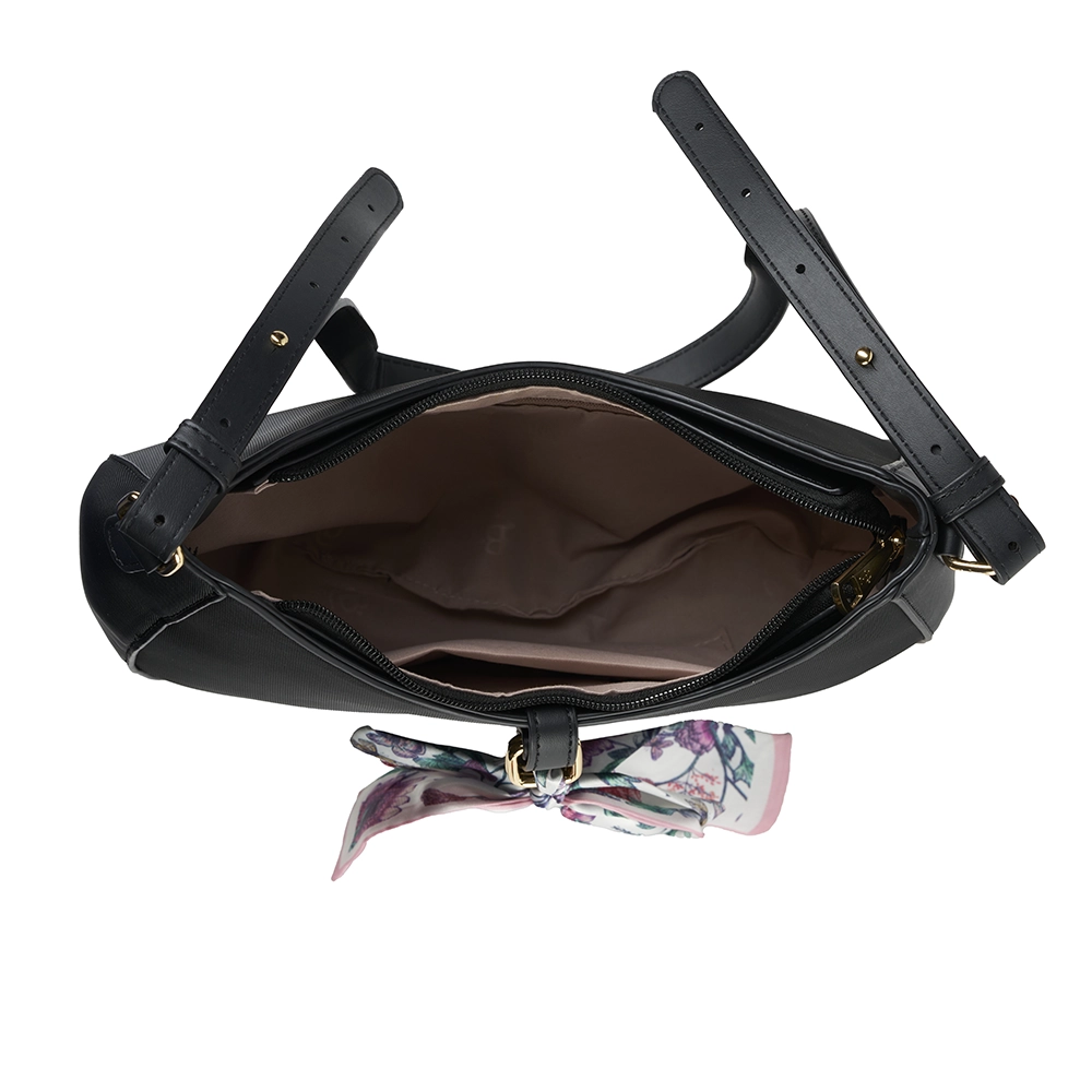 Bolso LB Tipo Baguette Alejandra Negro