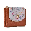 Billetera Pequeña Para Dama Damaris Café