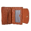 Billetera Pequeña Para Dama Damaris Café