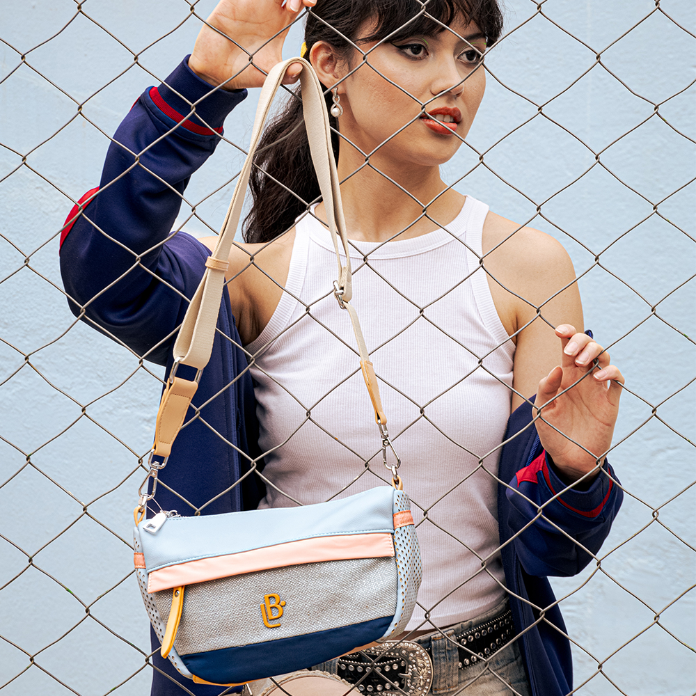 Bolso LB Tipo Bandolero Giselle Jeans