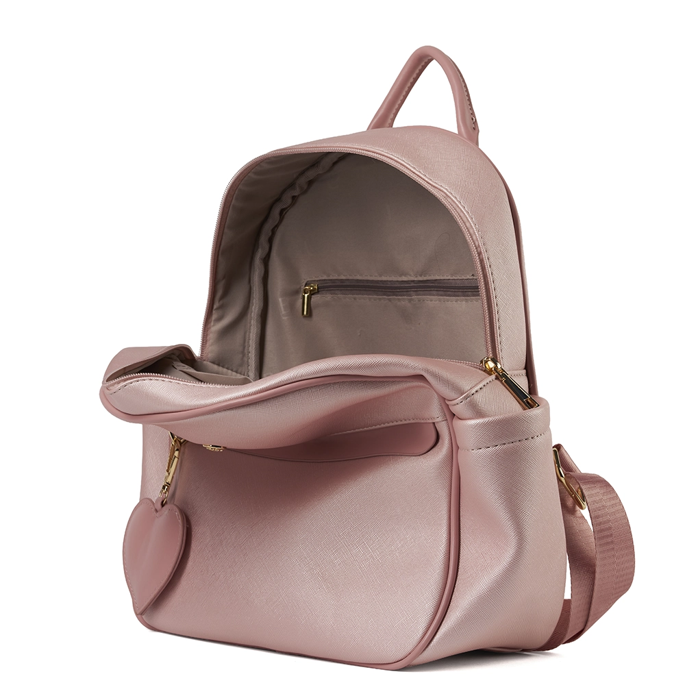Bolso LB Tipo Mochila Siena Rosado