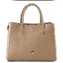 Bolso LB Tipo Tote Aria Taupe Clásico