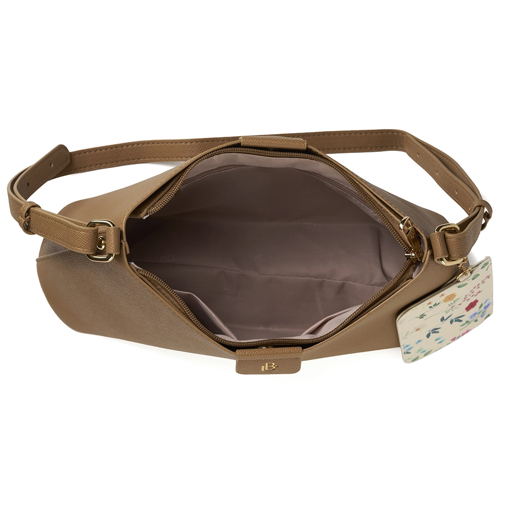 Bolso LB Tipo Bandolera Crous Camel