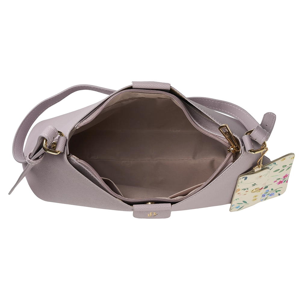 Bolso LB Tipo Bandolera Crous Lila