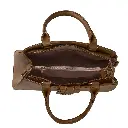 Bolso LB Tipo Satchel Jazmin Mocca