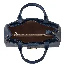 Bolso LB Tipo Satchel Jazmin Azul