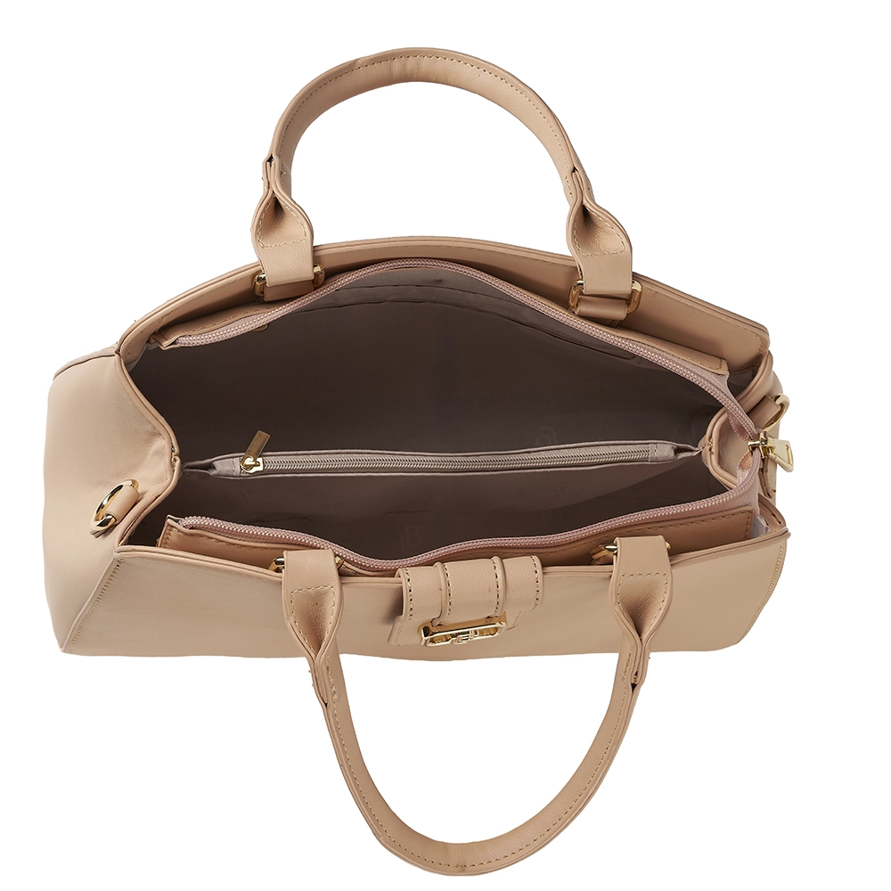 Bolso LB Tipo Satchel Jazmin Rosado