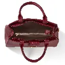 Bolso LB Tipo Satchel Jazmin Tinto