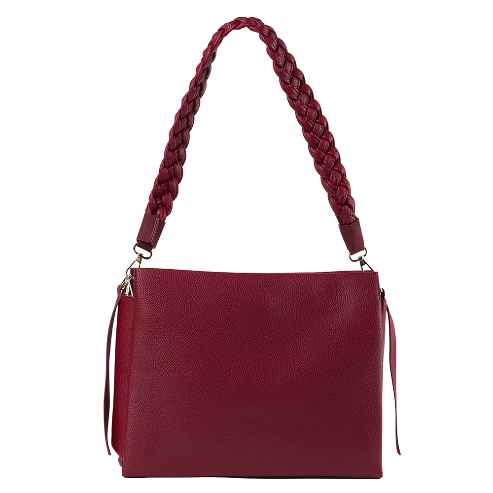 Bolso LB Tipo Tote Madai Burdeos