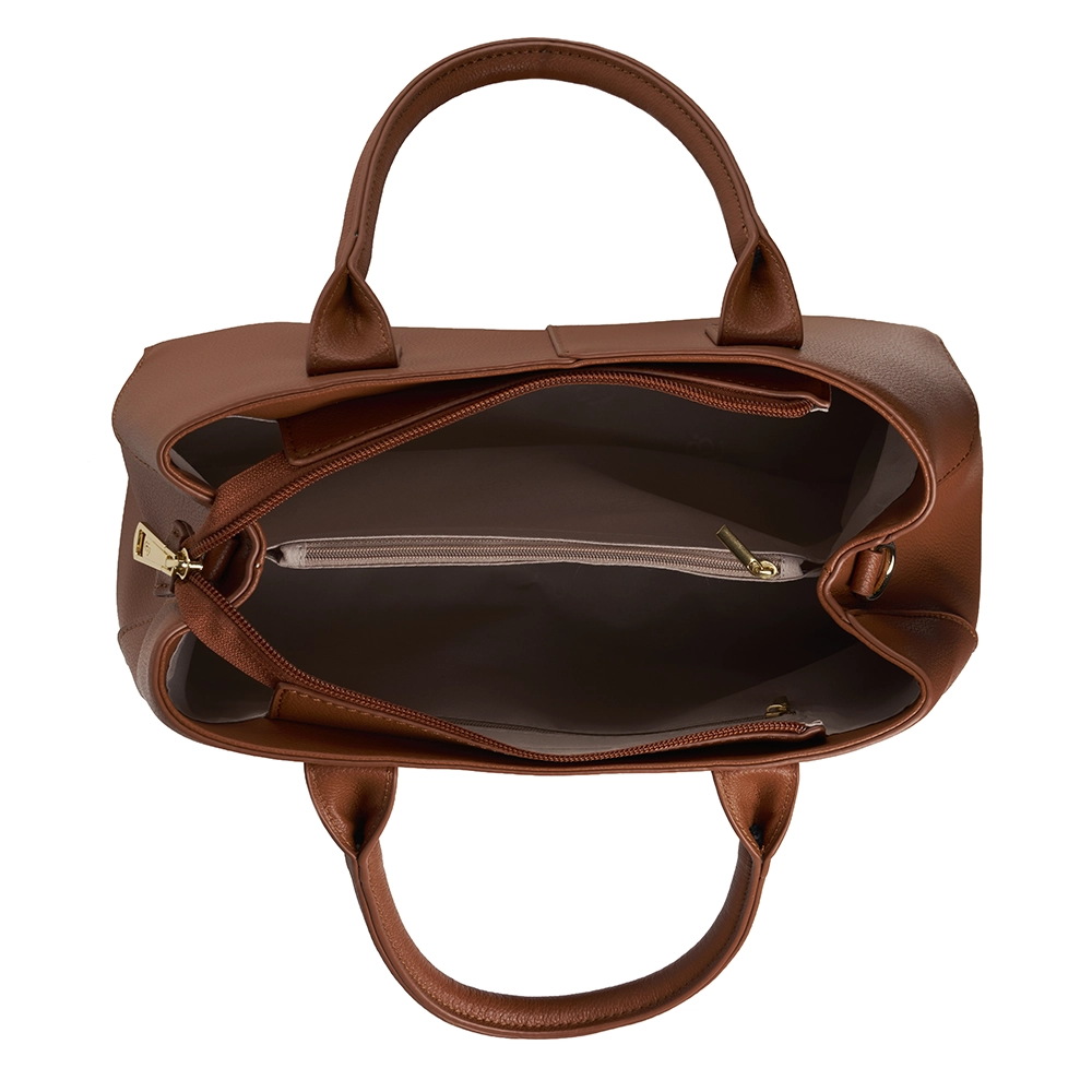 Bolso LB Tipo Satchel Sady Café