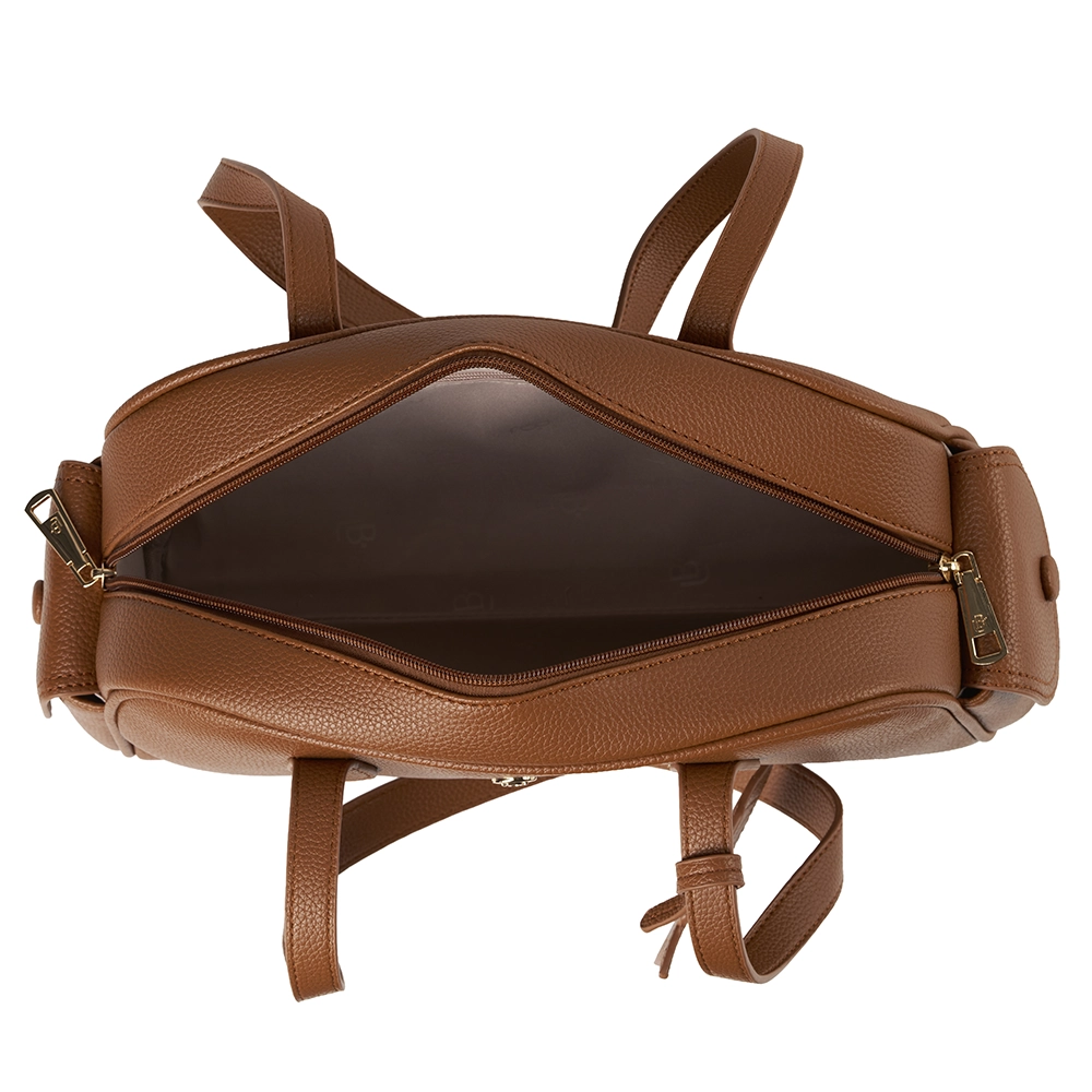 Bolso LB Tipo Bowling Nina Café