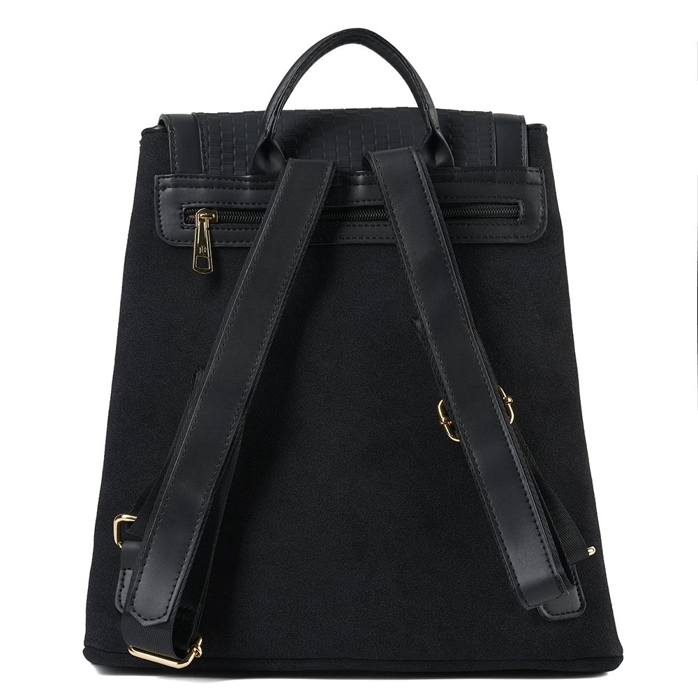 Bolso LB Tipo Mochila Colección Sady Negro 