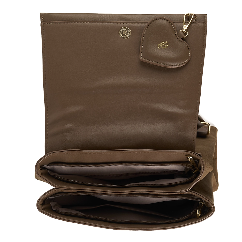 Bolso LB Tipo Mochila Colección Sady Mocca