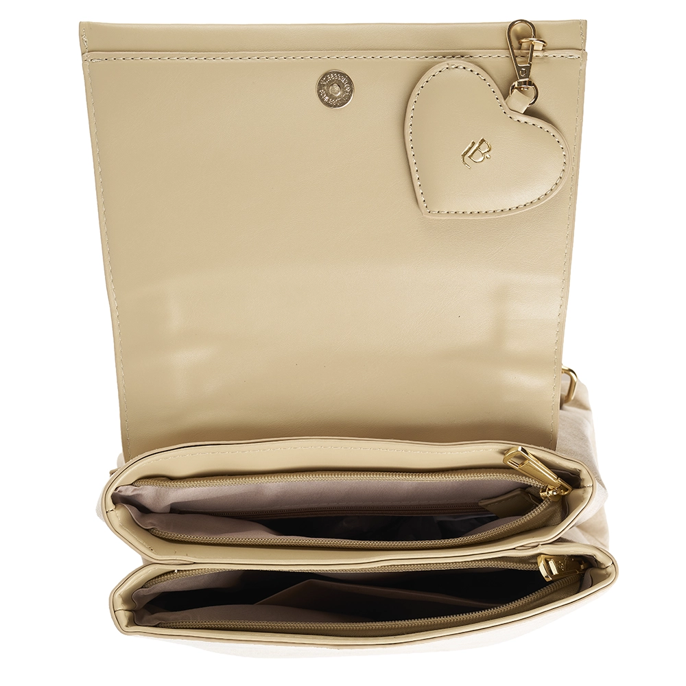 Bolso LB Tipo Mochila Colección Sady Beige 