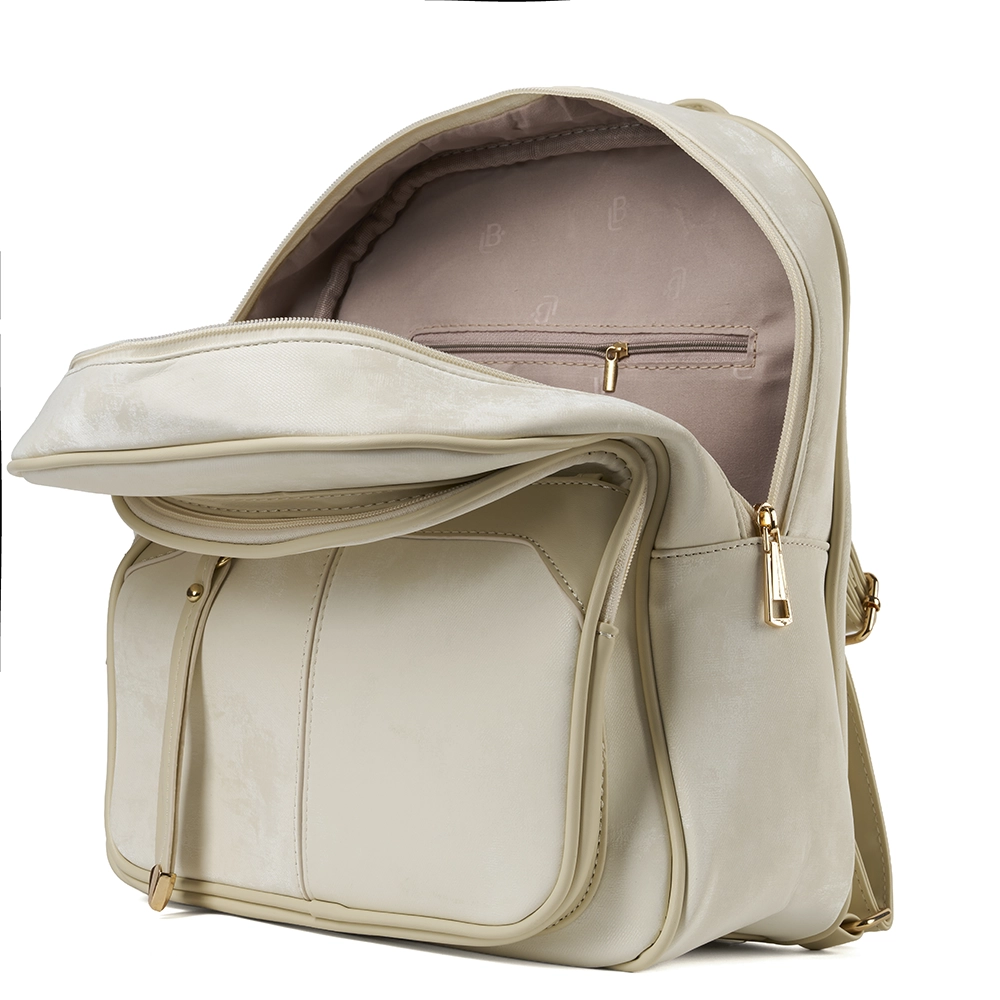 Bolso LB Tipo Mochila Colección Jules Beige