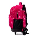 Mochila De Rodos Rosada Floreal Nicks Club