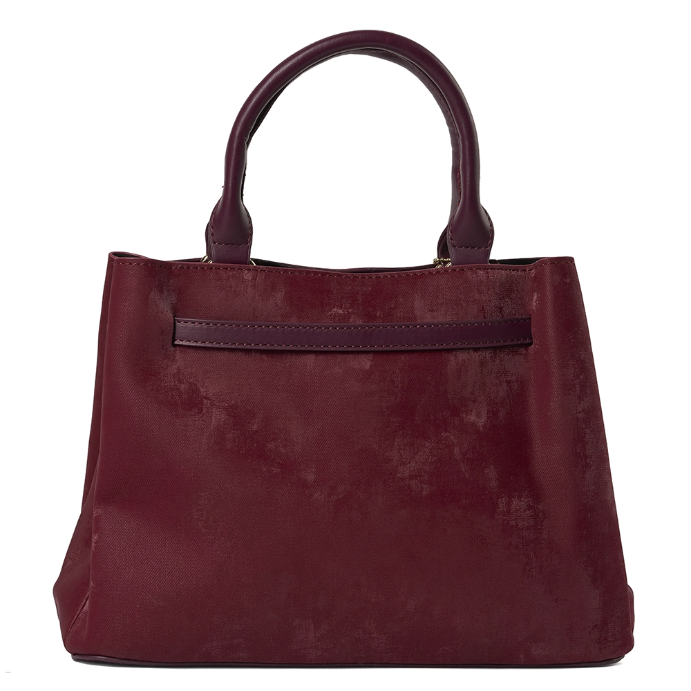 Bolso LB Tipo Satchel Marissa Burdeos