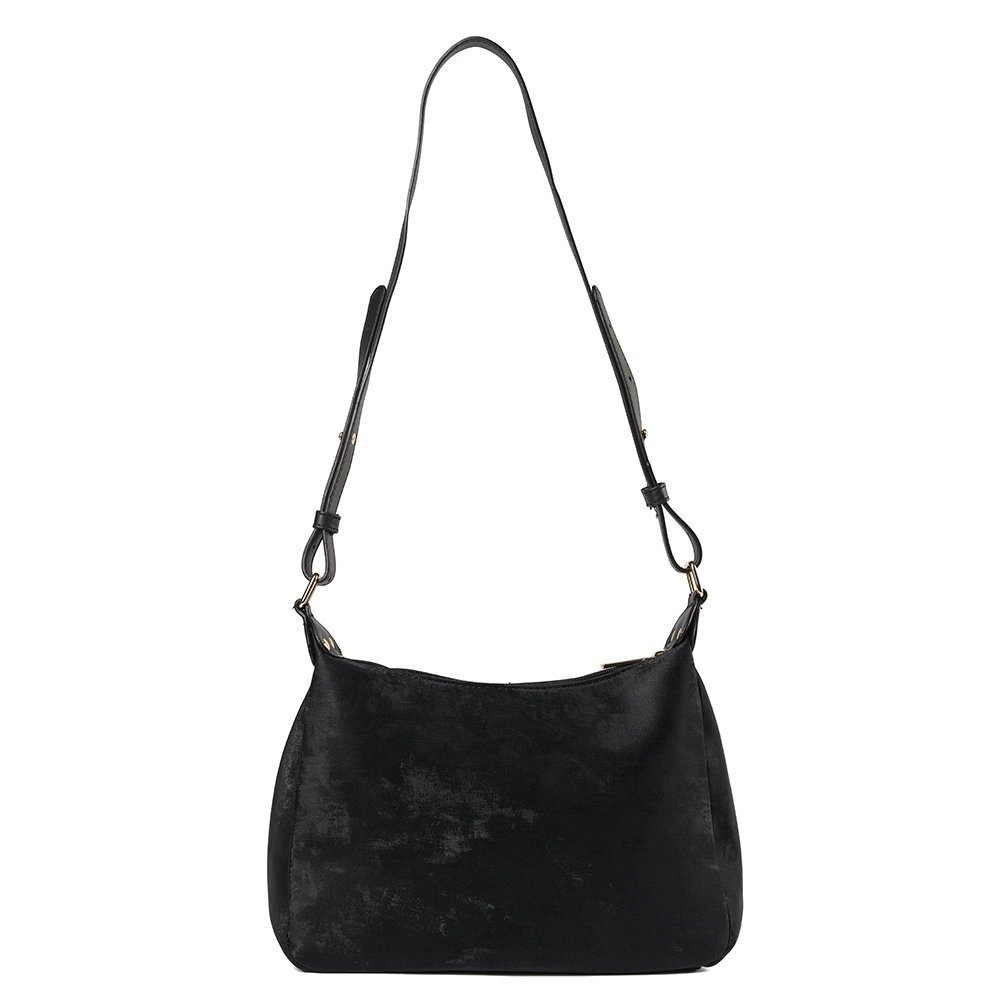 Bolso LB Tipo Hobo Caeli Negro