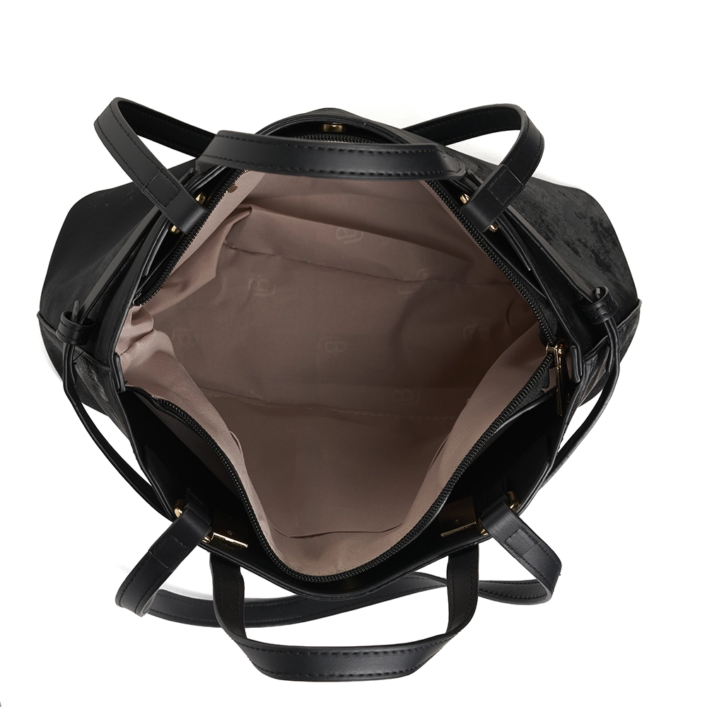 Bolso Tipo Tote LB Carola Negro