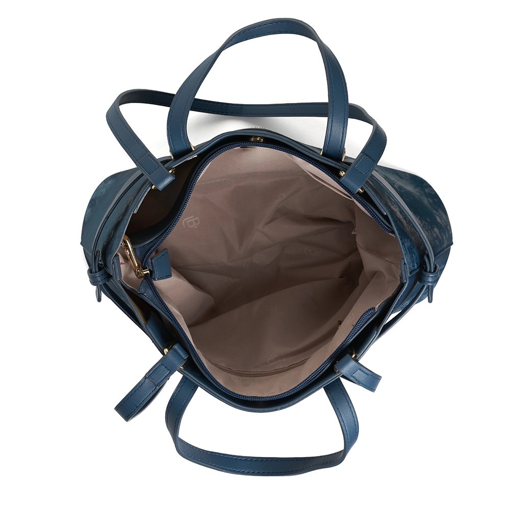 Bolso Tipo Tote LB Carola Celeste