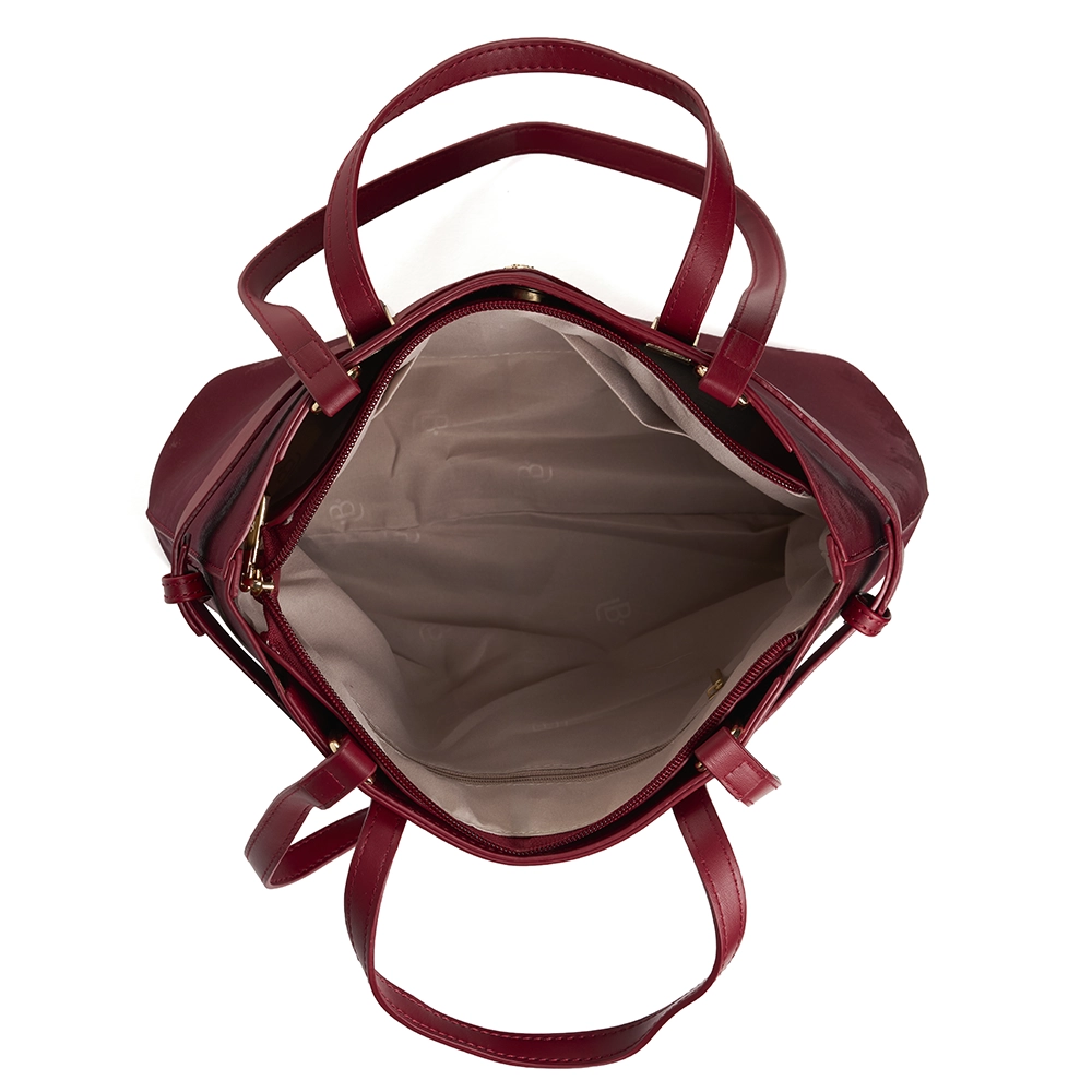 Bolso Tipo Tote LB Carola Burdeos