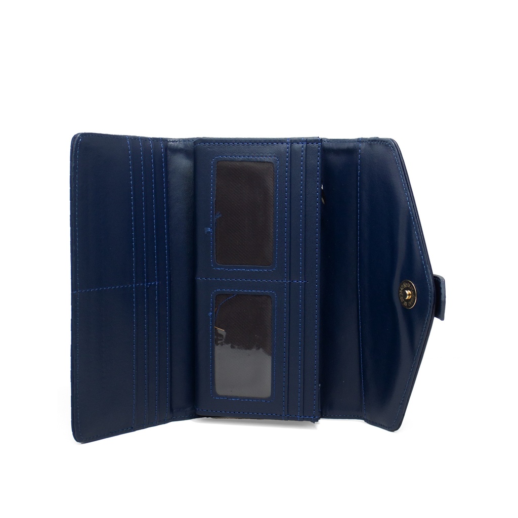 Billetera Grande LB Para Mujer Mayana Azul