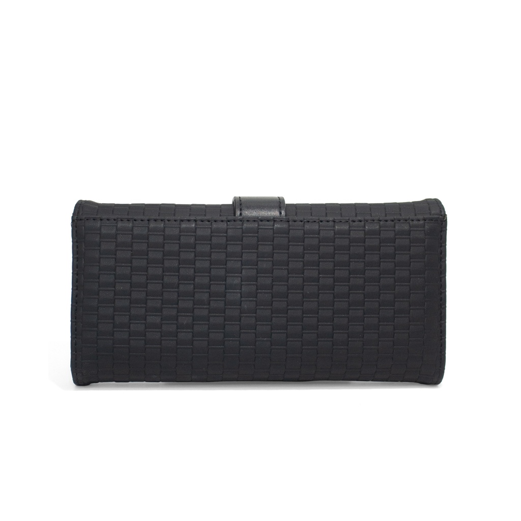 Billetera Grande LB Para Mujer Mayana Negro