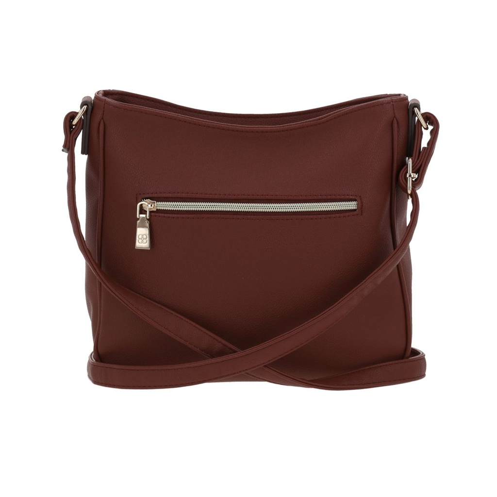 Bolso Tipo Bandolero Tinto Madison Malana