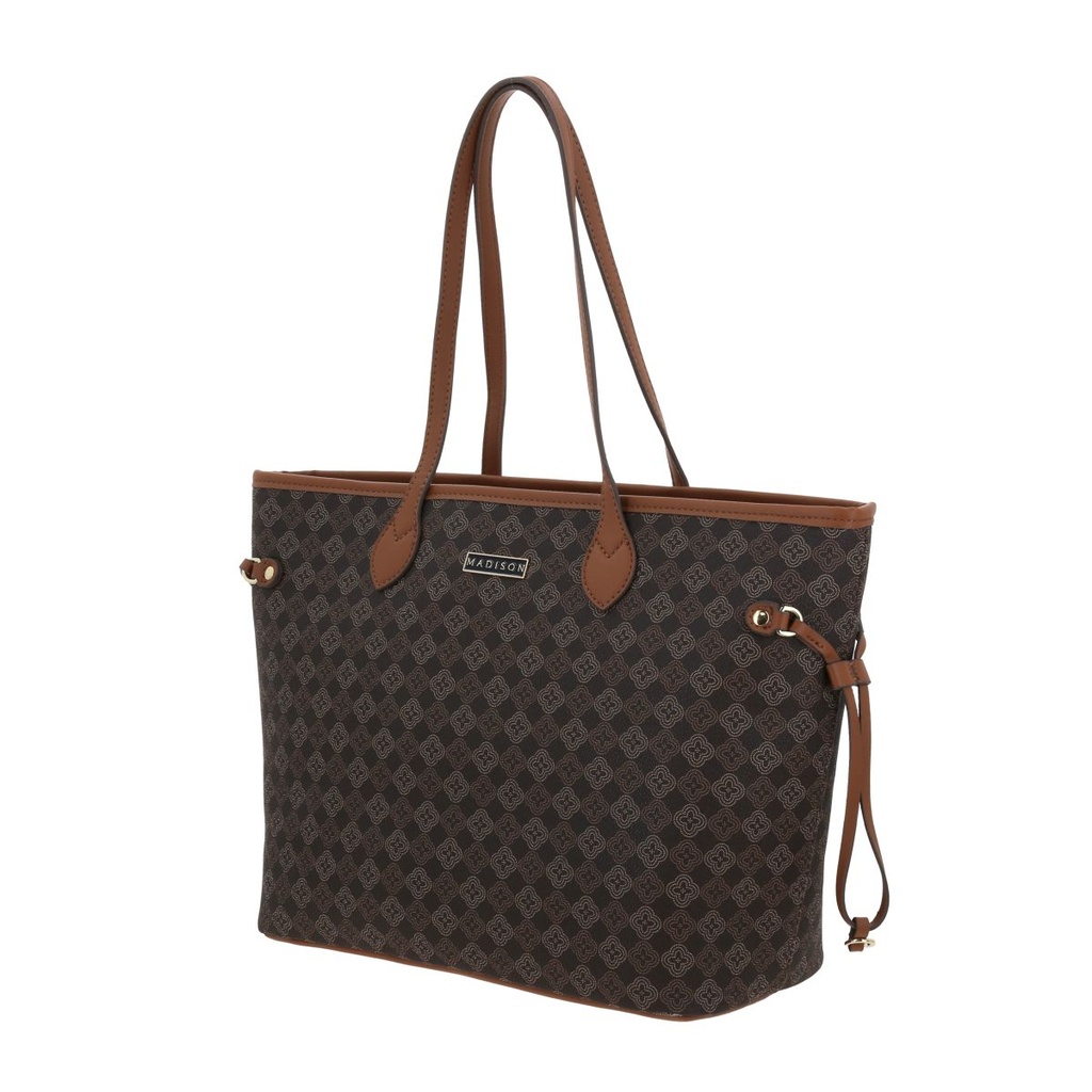 Bolso Tipo Tote Madison Café Alain 
