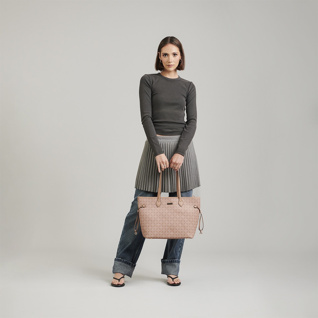 Bolso Tipo Tote Madison Rosa Alain 