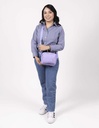 Bolso Tipo Bandolero Lila 1818 Zlip