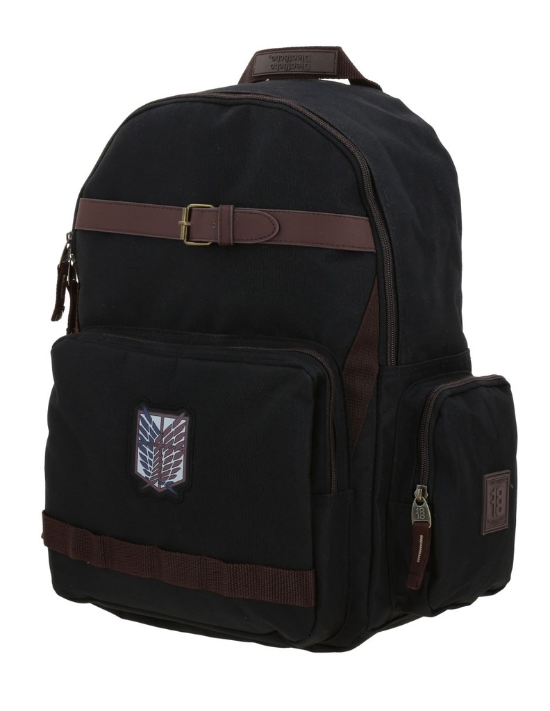 Mochila Negra Attack on titan 1818 Mobil