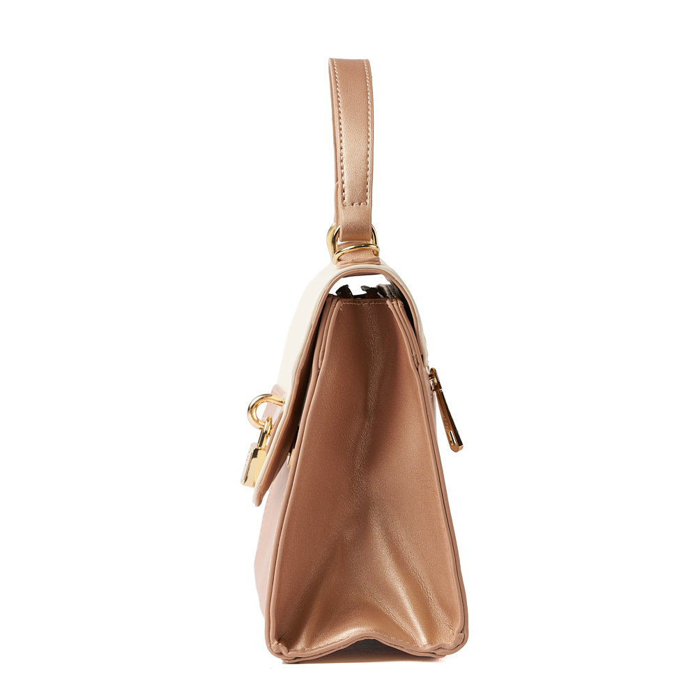 Bolso LB Tipo Bandolero Steff Oro Rosa