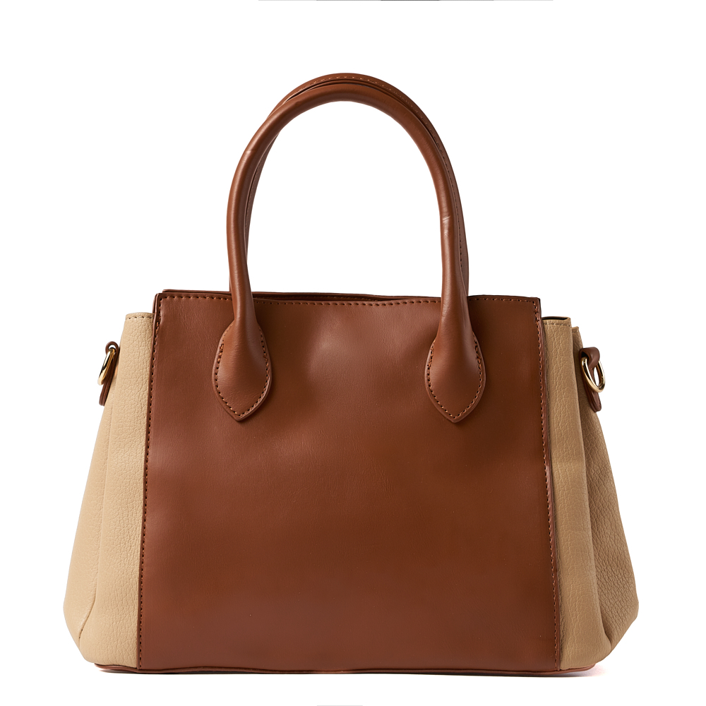 Bolso LB Tipo Satchel Lourdes Café