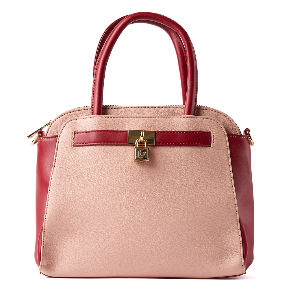Bolso LB Tipo Satchel Aylen Burdeos
