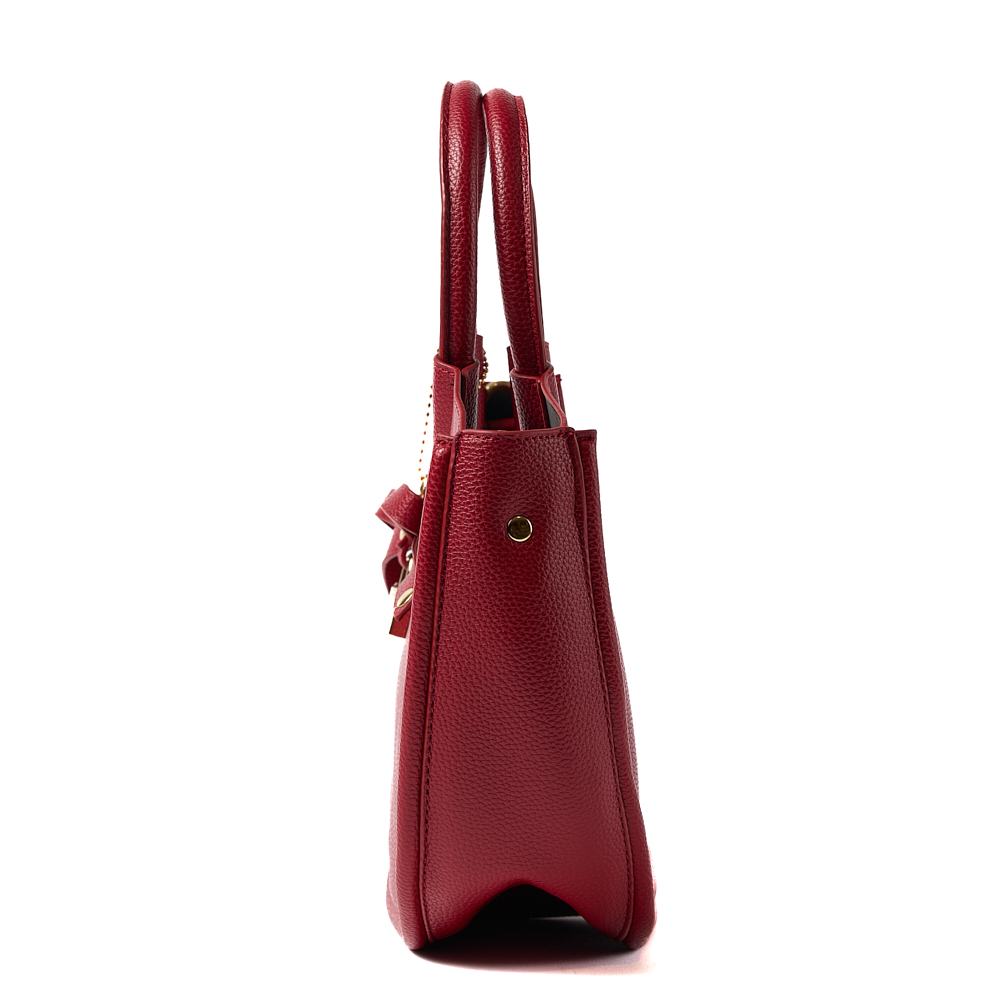Bolso LB Tipo Baguette Julia Burdeos