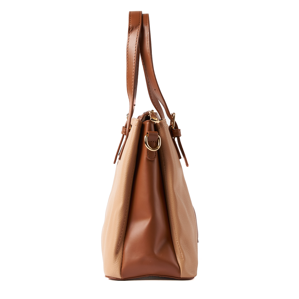 Bolso LB Tipo Satchel Lucia Café