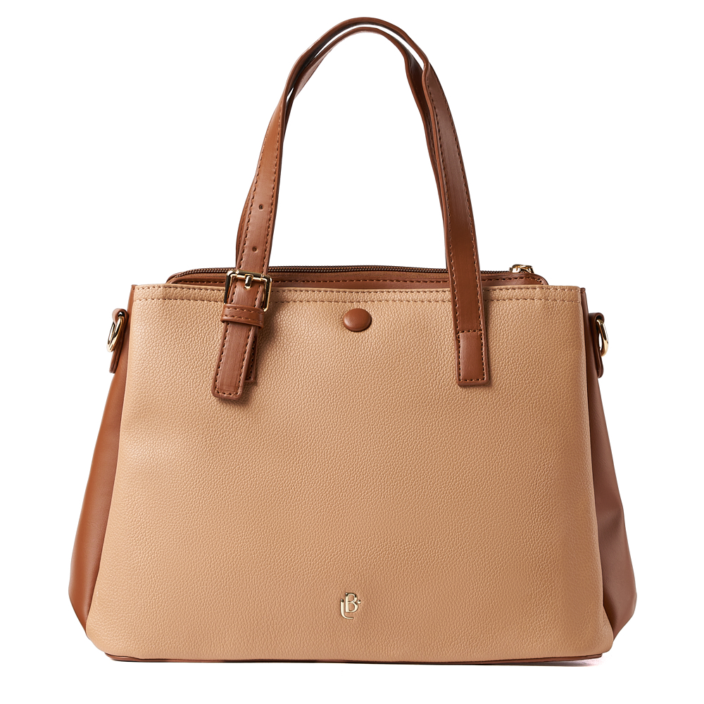Bolso LB Tipo Satchel Lucia Café