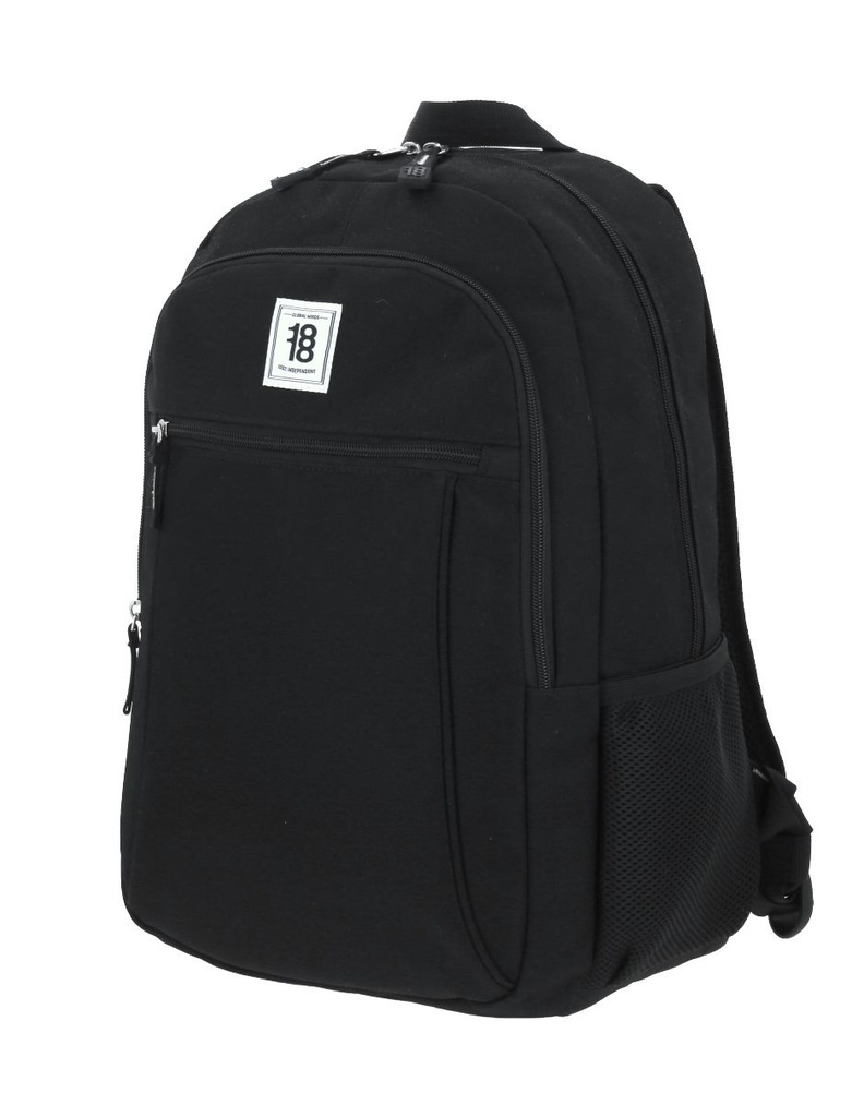 Mochila Grande 1818 Unisex Wynn Negro