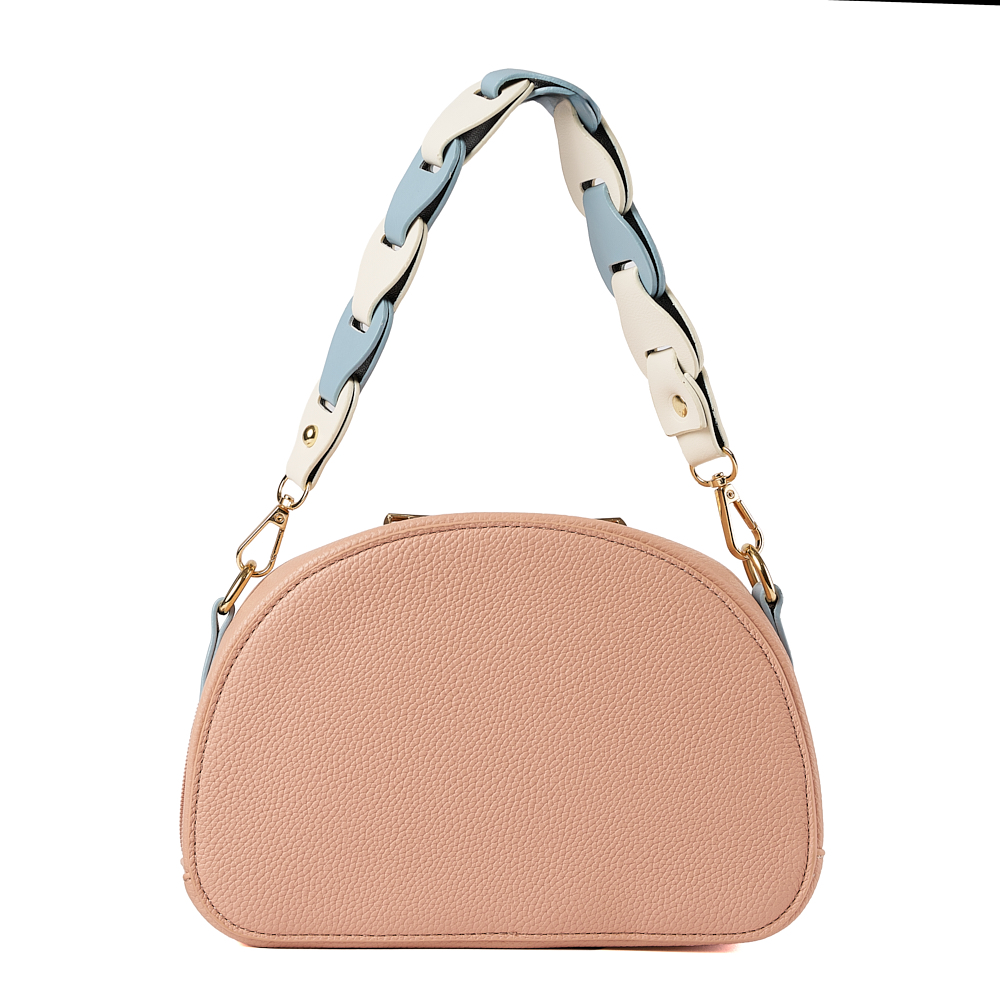 Bolso LB Tipo Bandolera Media Luna Rosa
