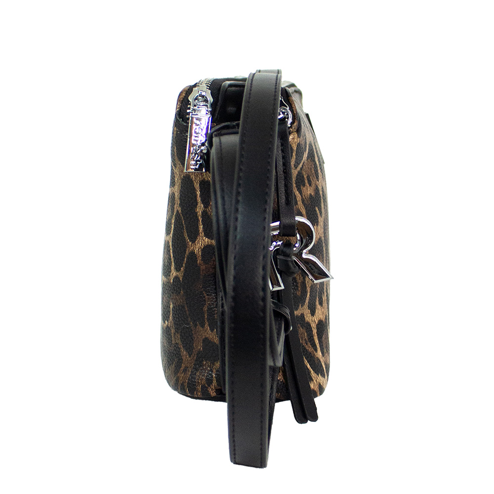 Bolso Refresh Tipo Bandolera Kelly Leopardo