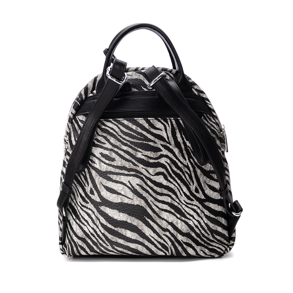 Bolso Tipo Mochila Refresh Loren Cebra